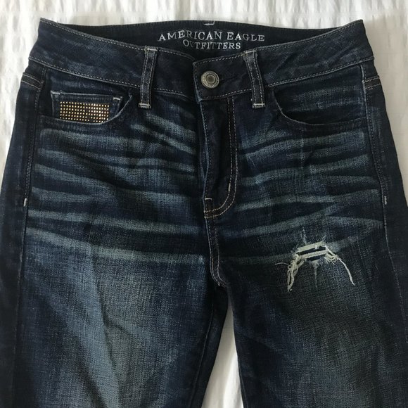 American Eagle Hi-Rise Jegging, Size 4 - Picture 2 of 5